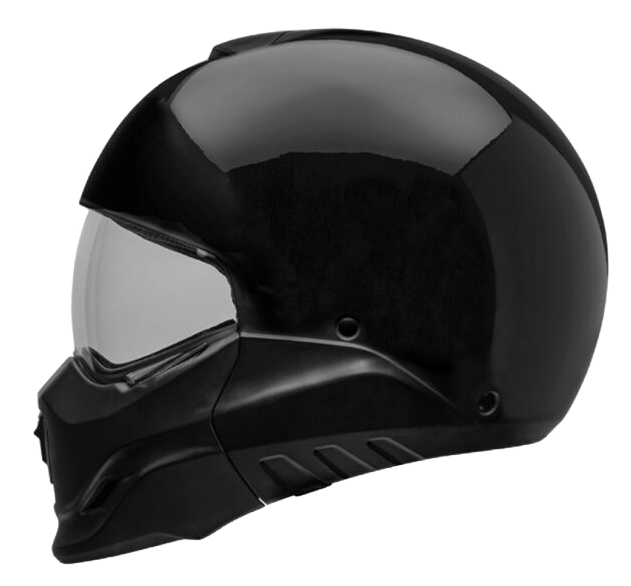 A motorcycle helmet - Bell Broozer Helmet.