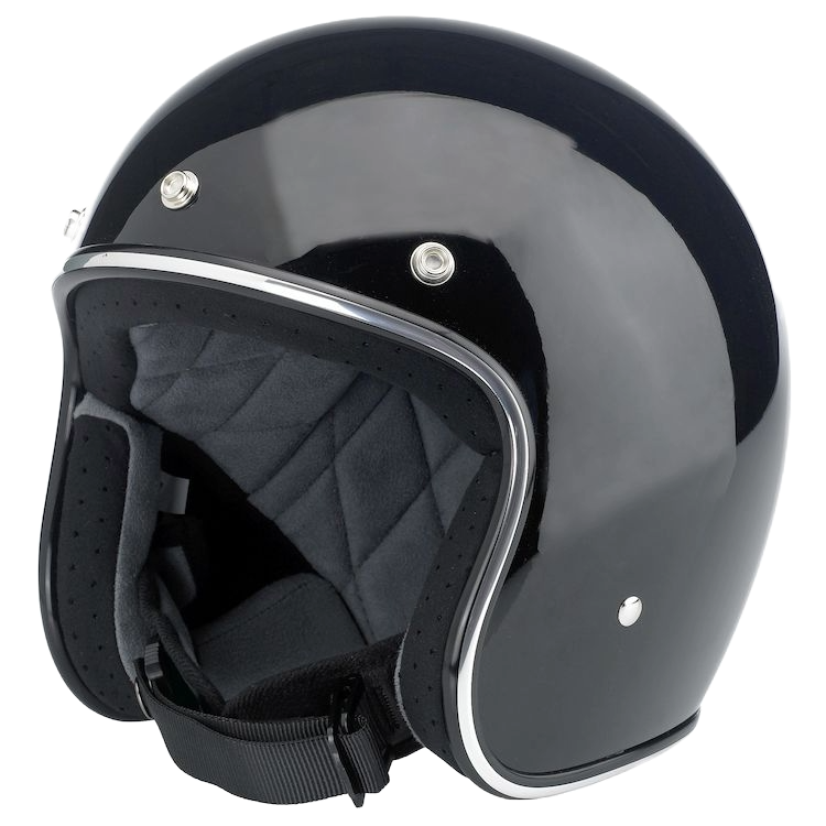 A motorcycle helmet - Biltwell Bonanza Helmet.