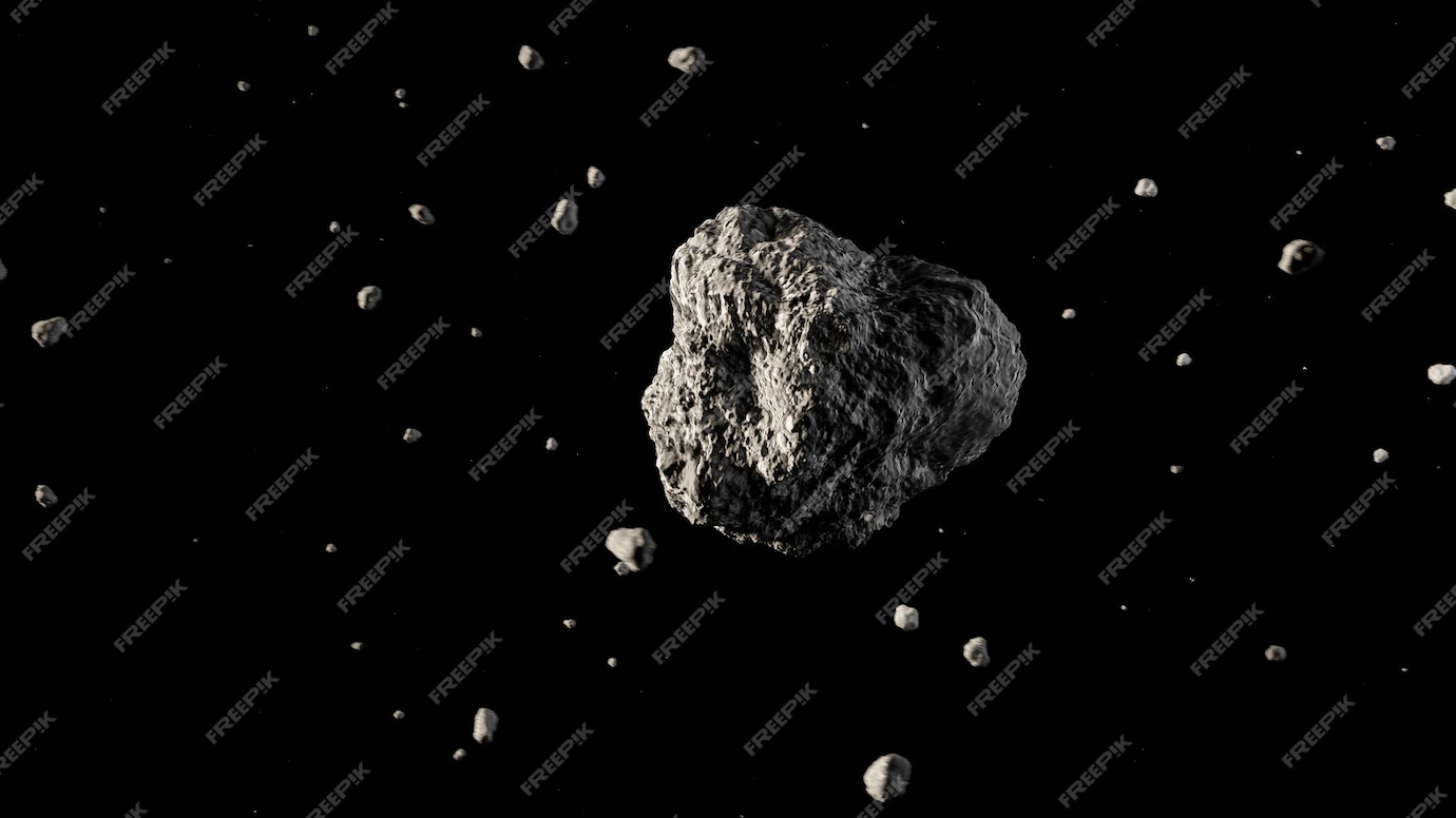 an asteroid