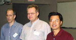 Amir Dembo, me and Tiefeng Jiang. Minneapolis, August 2005