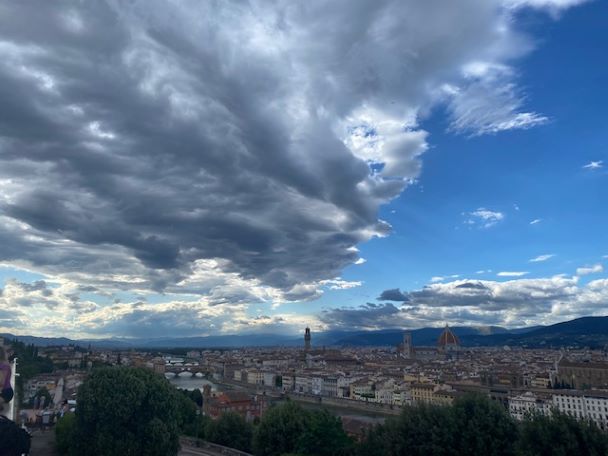 Blue Sky Over Rome