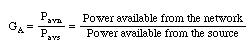Definition of Power Gain