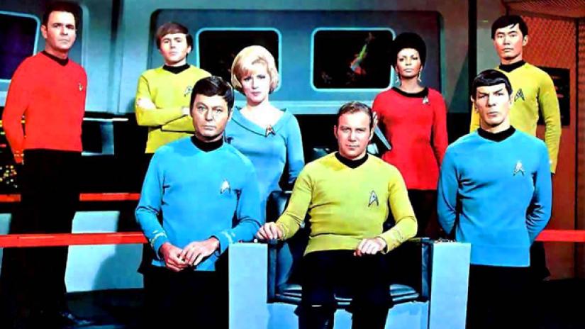 The Star Trek USS Enterprise Crew