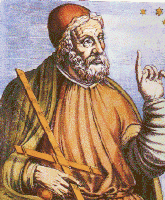 Ptolemy (2Nd Century AD) Nastronomer Mathematician And Geographer Of  Alexandria Ptolemy Guided By The Muse Of Astronomy Using A Quadrant To  Measure