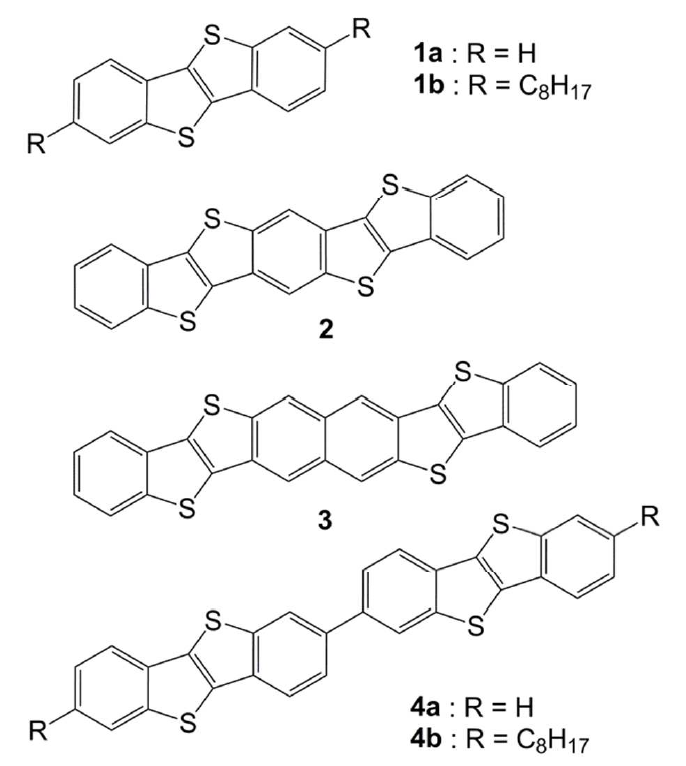 Thienoacene dimers based on the thieno [3, 2-b] thiophene moiety: synthesis, characterization and electronic properties