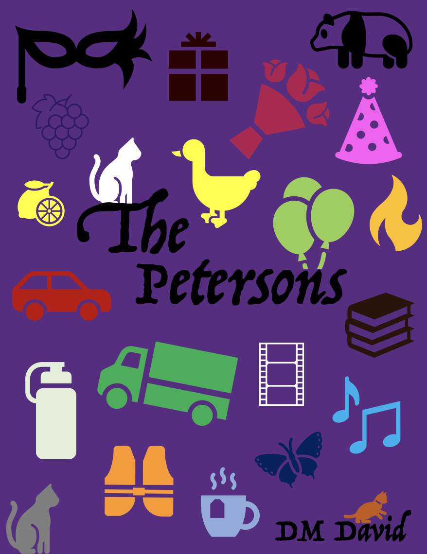 random items of various colors