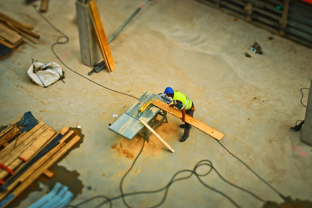 Image of a building a retaining bed