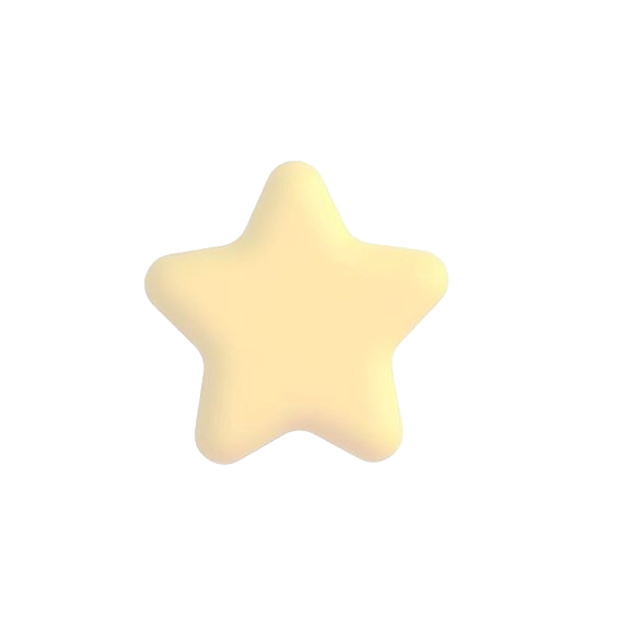  A yellow star.