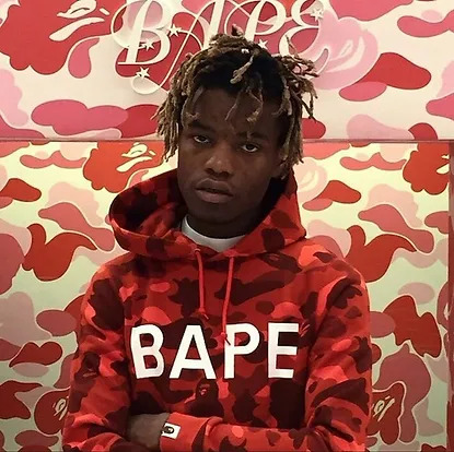 Ian Connor wearing Bape