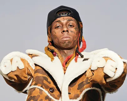 Lil Wayne wearing Bape