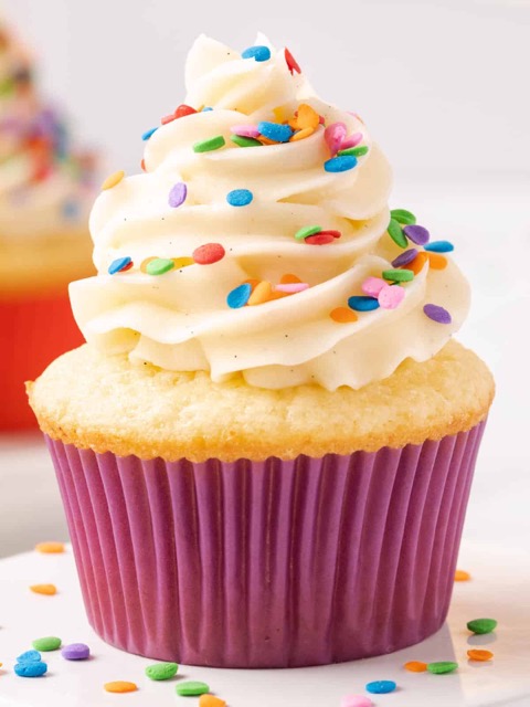 rainbow cupcake