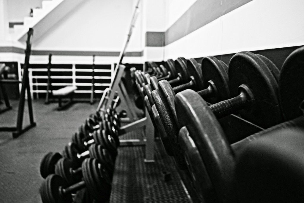 Picture of Rack of Dumbbells