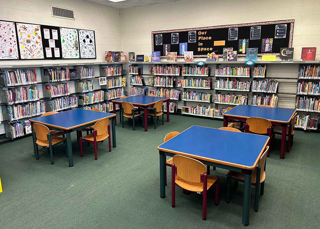 The children's section at the Mt. Washington Branch.