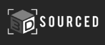 3D Sourced Logo