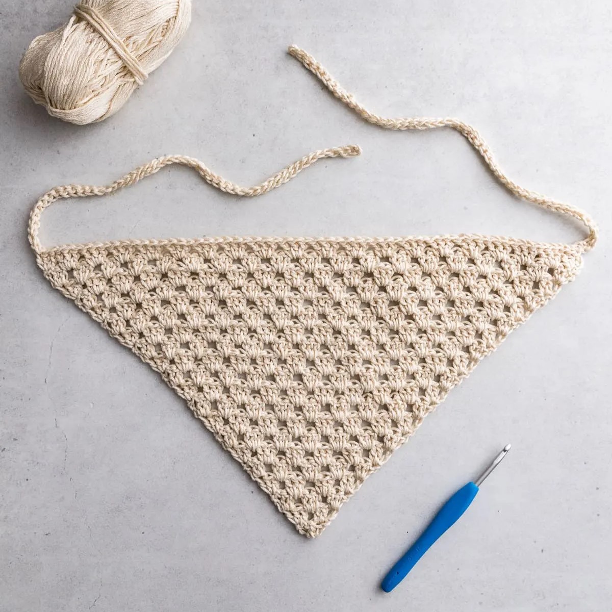 Basic Crochet Bandana