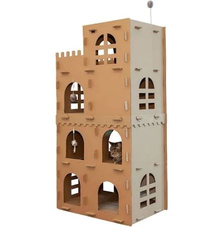 A tower of cardboard for your cat.