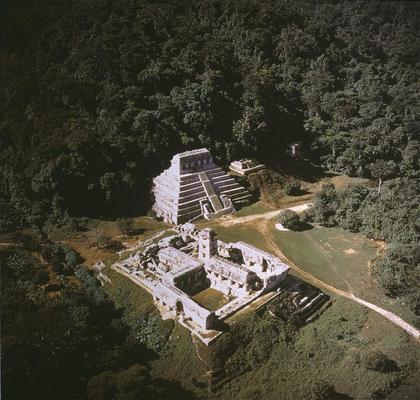 Palace and Temple of the Inscriptions - Palenque (Artstor.org)