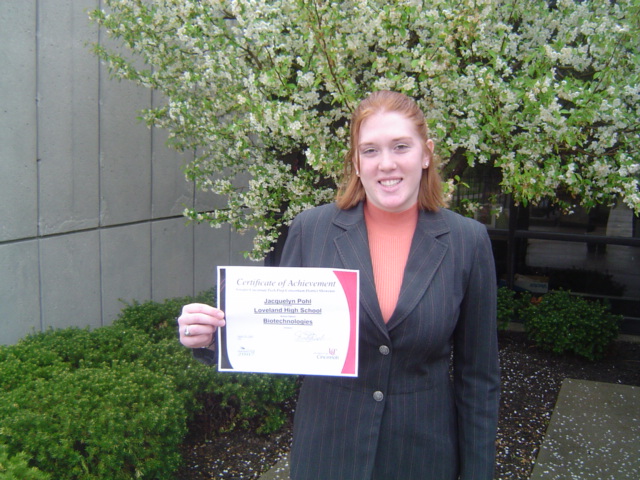 tech prep award ceremony - 2nd place