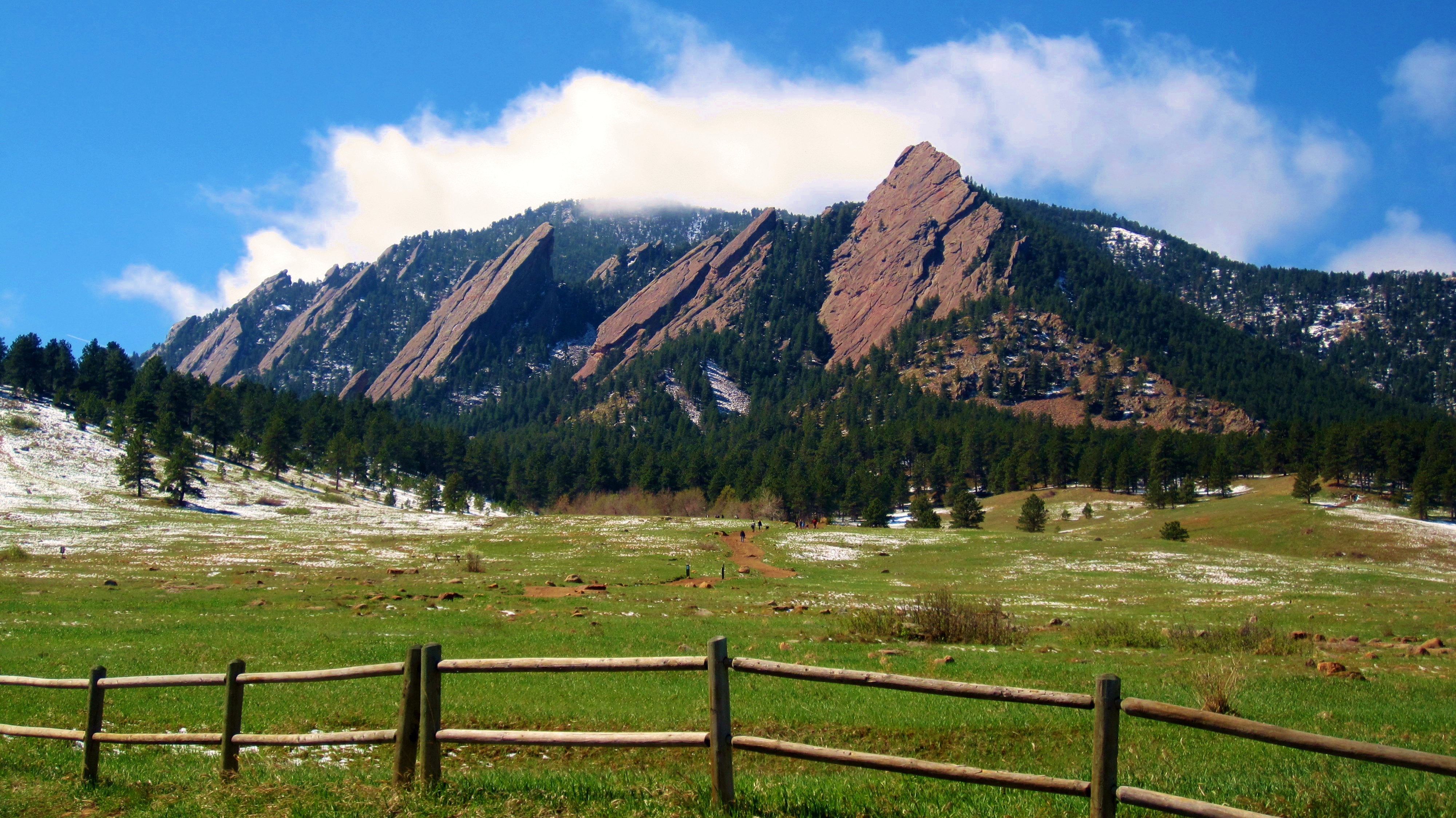 Flat Irons, west of Boulder, Co