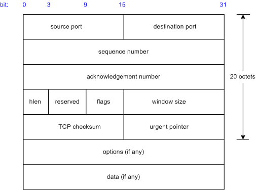 tcp packet structure