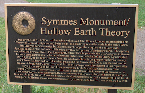 Symmes Monument/Hollow Earth Theory